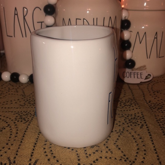 Rae Dunn HAPPY FOURTH Mug White - Picture 5 of 6